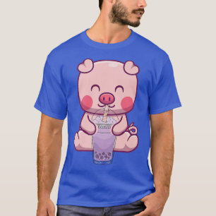 Camiseta Bebendo Porco Boba Tea Premium Japonês