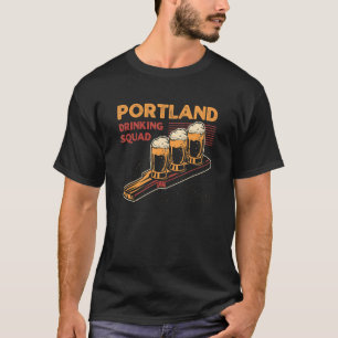 Camiseta Bebendo Portland Maine Beer Me Booze Alcoh