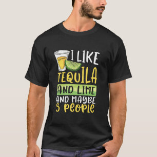 Camiseta Bebendo Que Eu Gosto De Limão De Tequila Talvez Tr