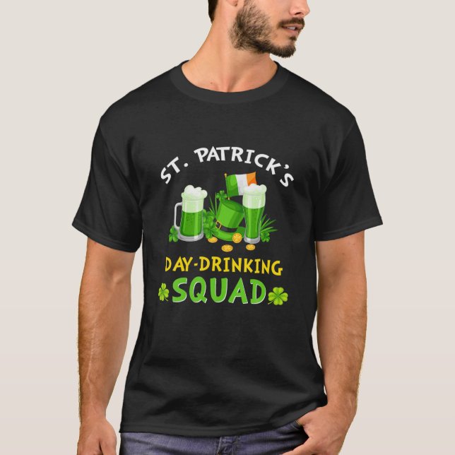 Camiseta Bebendo Squad 2022 Irish Shamrock (Frente)