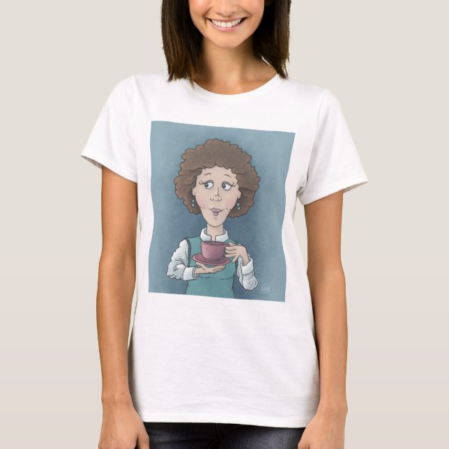 Camiseta Bebendo Tea T-Shirt (Frente)