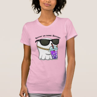 Camiseta Bebendo um pouco de Sizzurp Ghost Tee – Fofo e Div