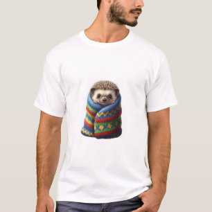 Camiseta Bebêouriço-Adorável Envolvido em uma Criança Color