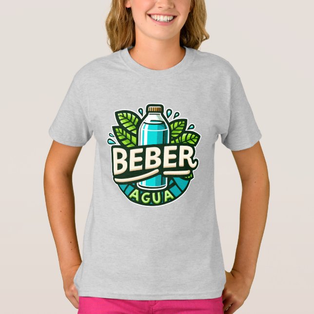Camiseta Beber agua (Frente)