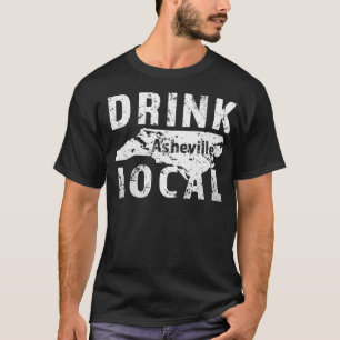 Camiseta Beber Artesanato Asheville local Beer Asheville NC