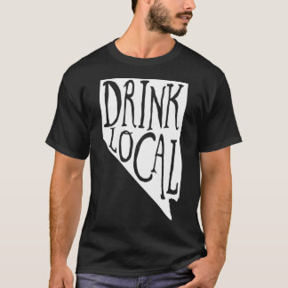 Camiseta Beber Artesanato Contorno Local de Nevada Beer T