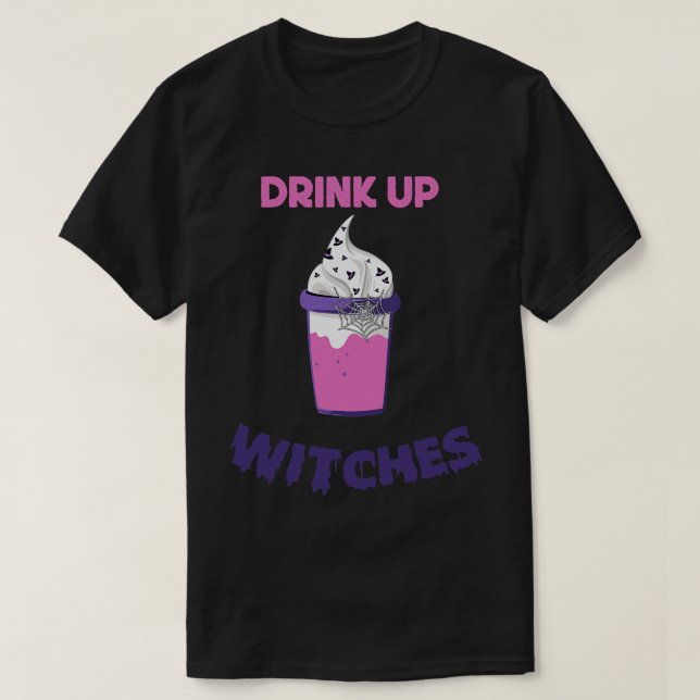 Camiseta Beber Bruxas 1 (Frente do Design)