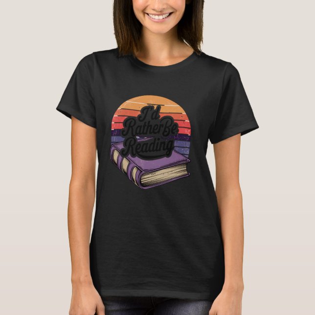 Camiseta Beber Livros De Leitura De Café Seja Feliz - Livro (Frente)