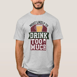 Camiseta 🎄 Beber Um Natal Muito Engraçado