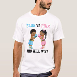 Camiseta Bebês Boxies Menino Gênero Revela Azul ou Rosa