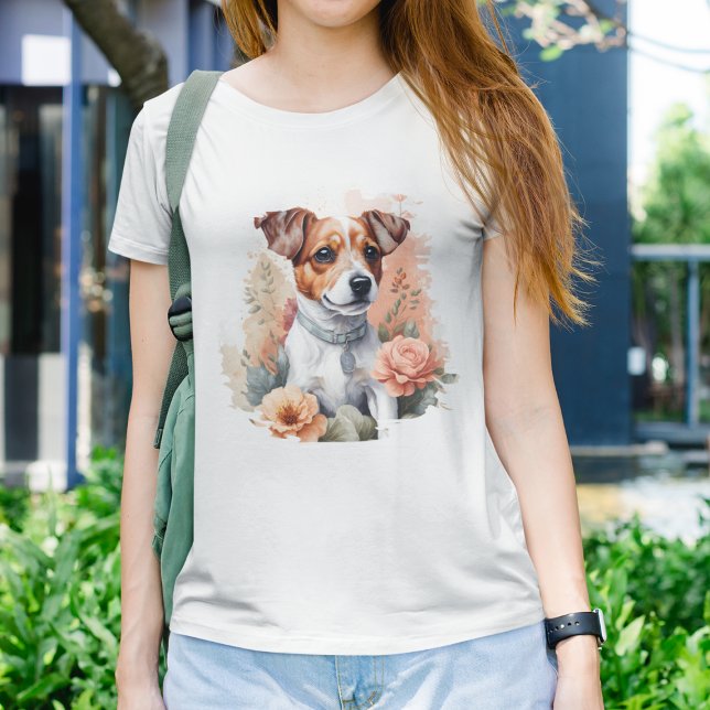 Camiseta Bebês-Cons | Cute Jack Russel Terrier Puppy (Criador carregado)