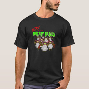 Camiseta Bebês de MOZART!