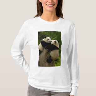 Camiseta Bebês de panda gigante (Ailuropoda melanoleuca)