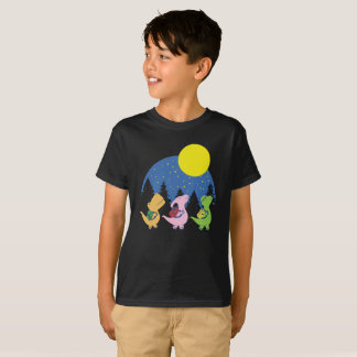 Camiseta Bebês Dinossauros De Volta à Escola