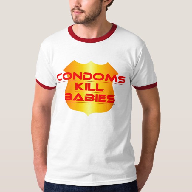 CAMISETA BEBÊS DO MATAR DOS PRESERVATIVOS (Frente)
