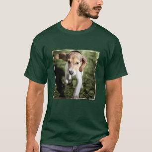 Camiseta Bebês Mais Pobres Beagle Puppy