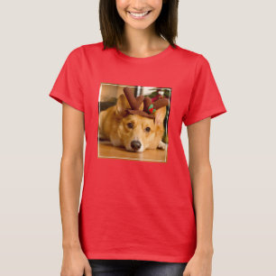 Camiseta Bebês Mais Pobres Berna de Natal de Corgi