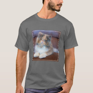 Camiseta Bebês Mais Pobres Calico Pérsico Kitten