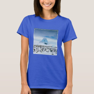 Camiseta Bebês Mais Pobres   Colônia de Imperador Penguin
