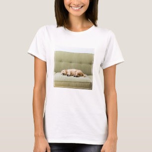 Camiseta Bebês Mais Pobres Ouro Retriever Puppy 2