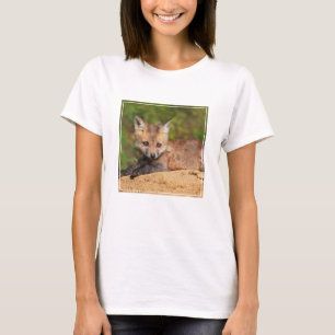 Camiseta Bebês Mais Pobres   Pup Raposa Vermelha