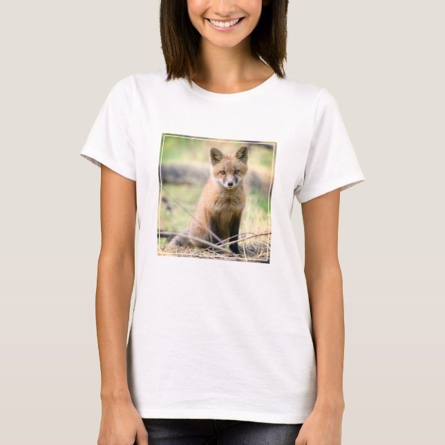 Camiseta Bebês Mais Pobres | Raposa bebê (Frente)