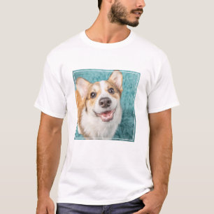 Camiseta Bebês Mais Pobres Sorriso De Puppy Corgi