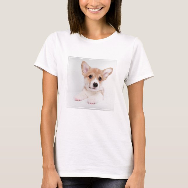 Camiseta Bebês Mais Pobres | Sweet Baby Corgi (Frente)