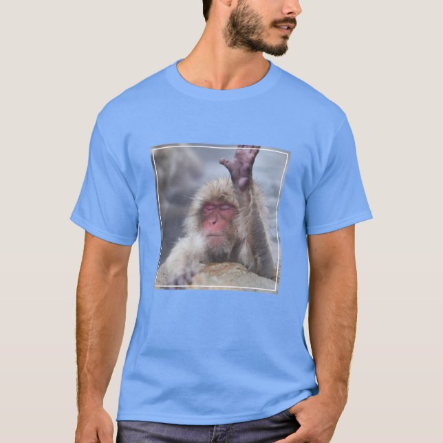 Camiseta Bebês Mais Pobres | Tecido macaco-neve (Frente)