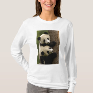 Camiseta Bebês panda gigantes (Ailuropoda melanoleuca) 2