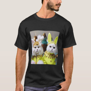 Camiseta Bebês peludos prontos para a celebração da Páscoa