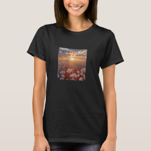 Camiseta Bebês Respiram Flores Campo Belo Filtro