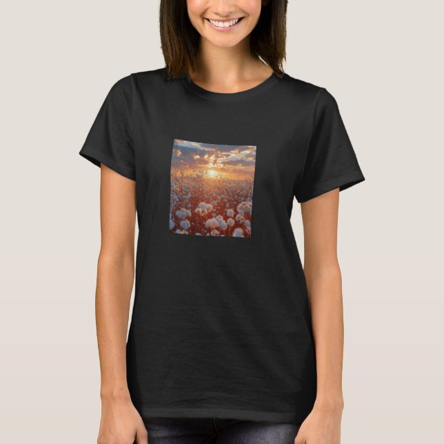 Camiseta Bebês Respiram Flores Campo Belo Filtro (Frente)