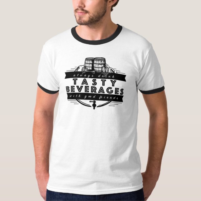 Camiseta Bebida com bons amigos (Frente)
