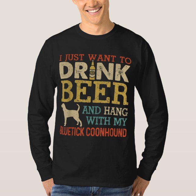Camiseta Bebida Com Cerveja De Pai De Coco Bluetick Prendid (Frente)