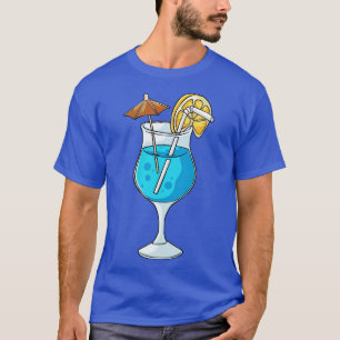 Camiseta Bebida de Coquetel com Guarda-Chuva Nela Drinks