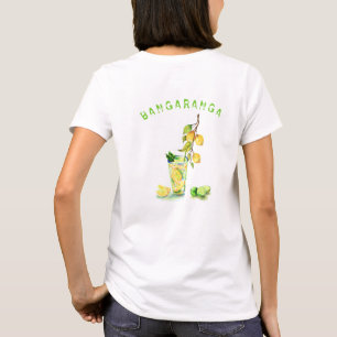Camiseta Bebida de Limões Frescos Texto Bangaranga
