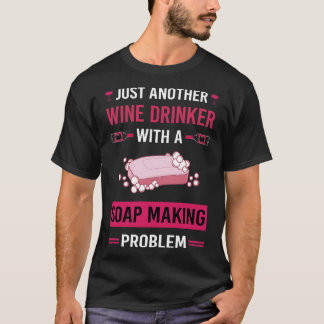 Camiseta Bebida de vinho Fazer de sabão