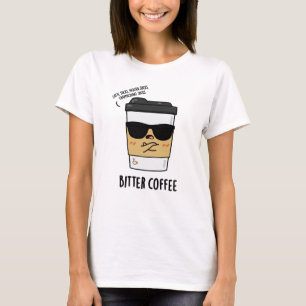 Camiseta Bebida Engraçada Com Café