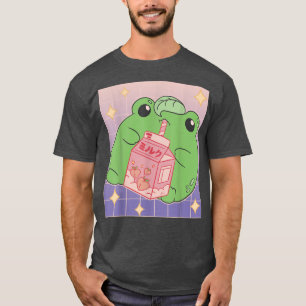 Camiseta Bebida látea Pessegueira Japão Gráfico Harajuku Ot