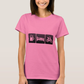 Camiseta Bebida, sono e classes de giro