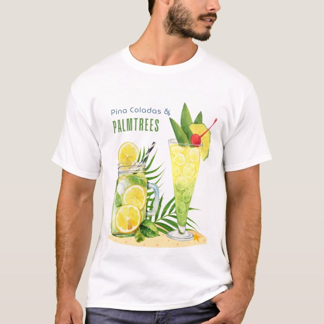 CAMISETA BEBIDAS DE VERÃO (Frente)