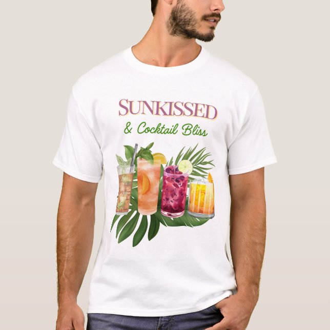 CAMISETA BEBIDAS DE VERÃO (Frente)
