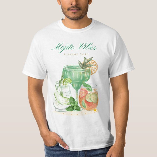 CAMISETA BEBIDAS DE VERÃO (Frente)