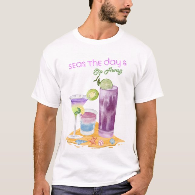 CAMISETA BEBIDAS DE VERÃO (Frente)