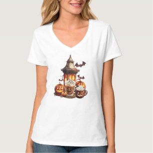 Camiseta Bebidas Especiais de Halloween