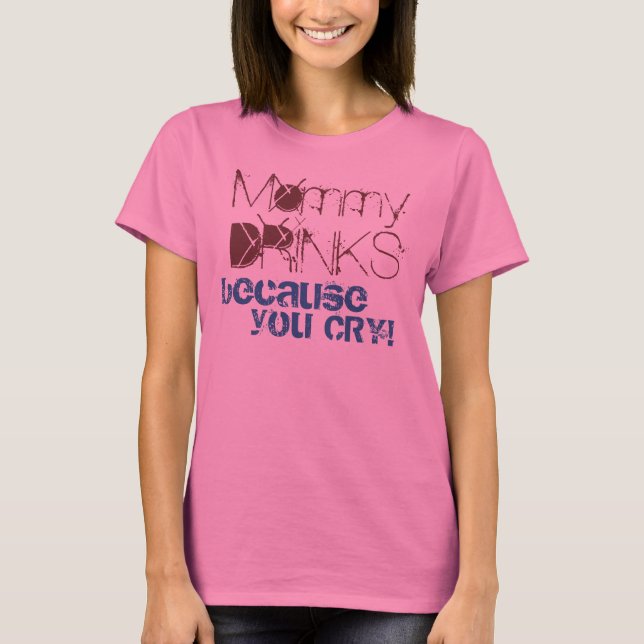Camiseta Bebidas mamães (Frente)