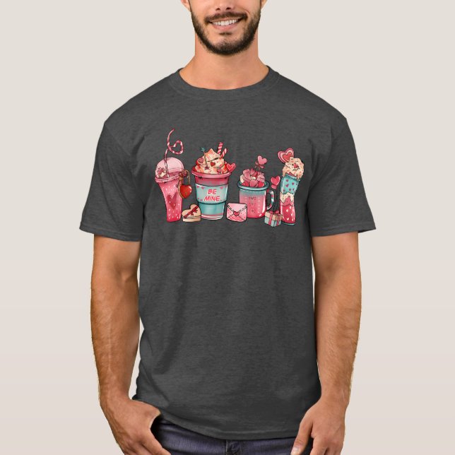Camiseta Bebidas vintage do amor (Frente)