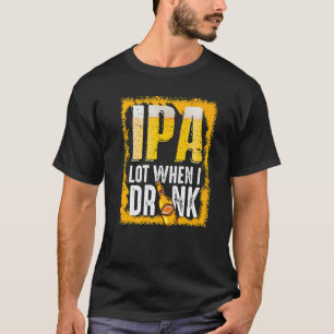 Camiseta Bebo Muito Quando Eu Bebo Cerveja
