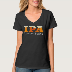 Camiseta Bebo Muito Quando Eu Bebo Cerveja